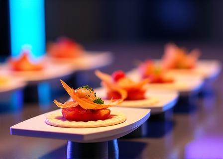 新製品発表会でのフィンガーフード