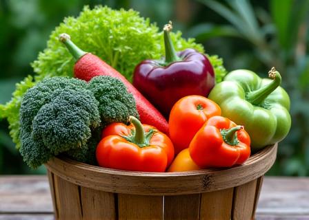 新鮮な地元野菜